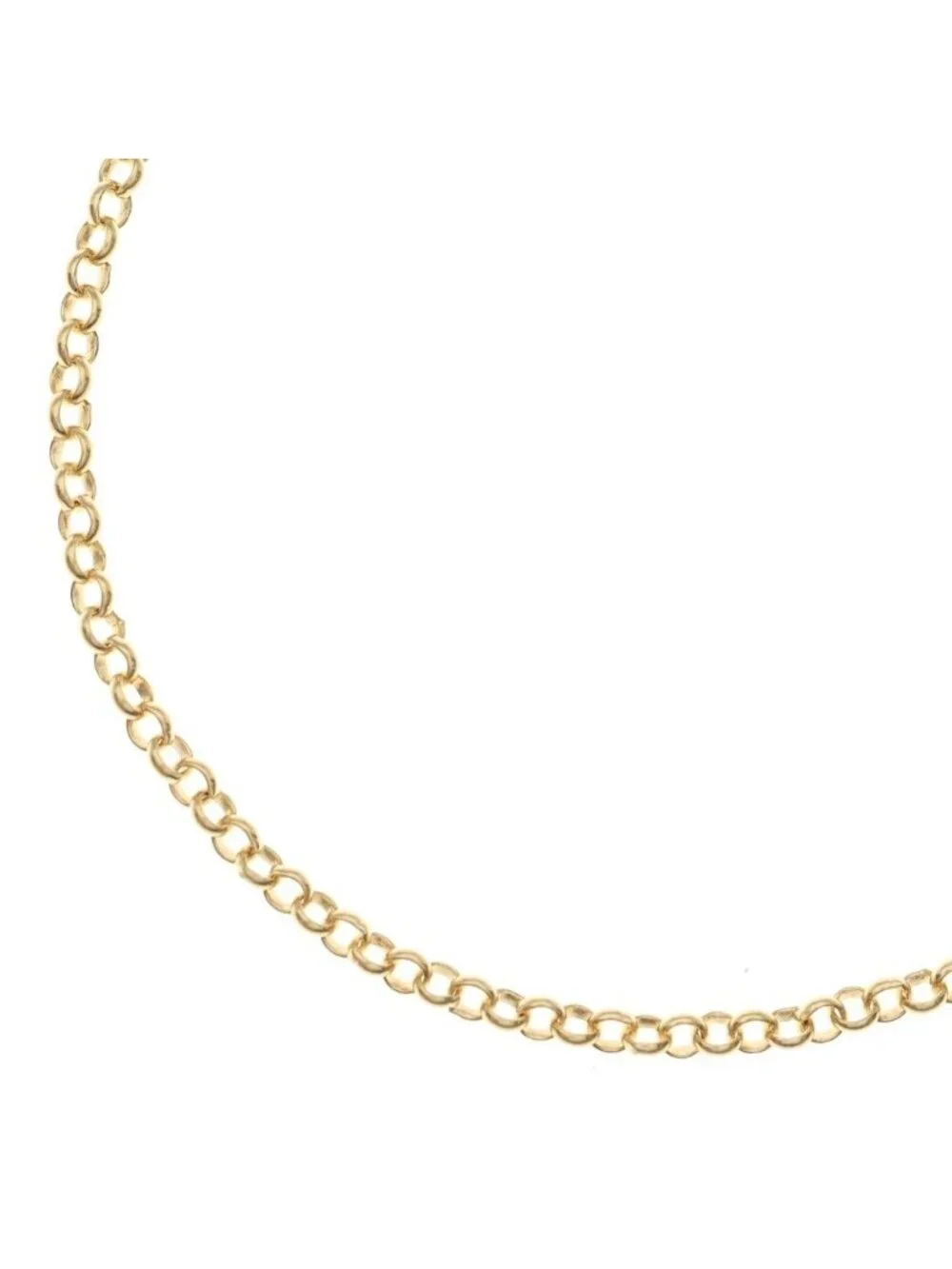 Chrome Hearts 22k Neckchain Roll Chain Necklace Gold